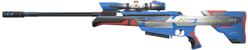 Striker Operator
(Variant 3 Blue/White/Red)