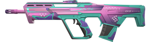 Striker Bulldog
(Variant 2 Pink/Teal/Purple)