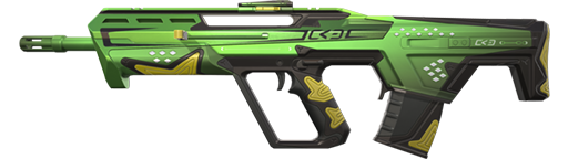 Striker Bulldog
(Variant 1 Green/Yellow/Black)